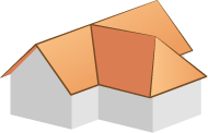 Sattelwalmdach